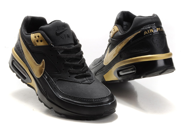 New Men'S Nike Air Max Black/Yellow
